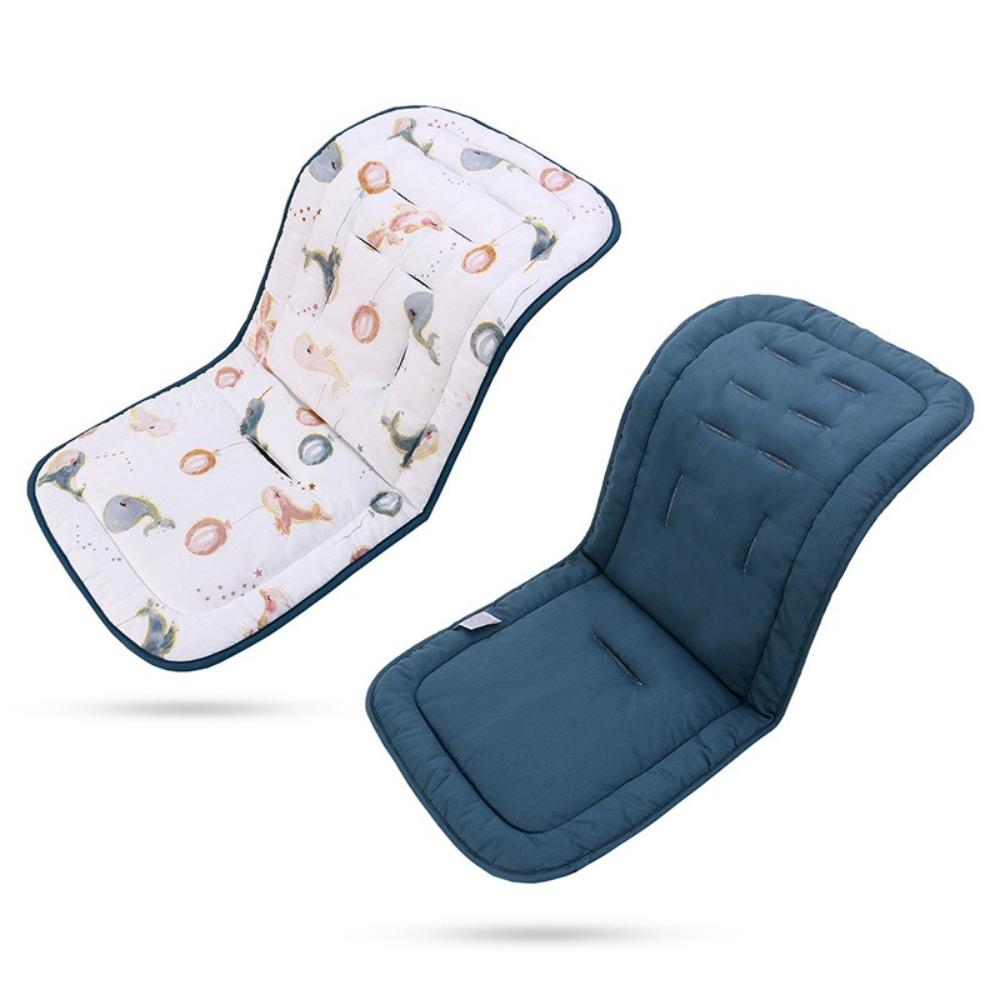 Cotton Baby Seat Liner Stroller Seat Mat Breathable Cushion Pad For Car Seat High Chair Pushchair For Babies