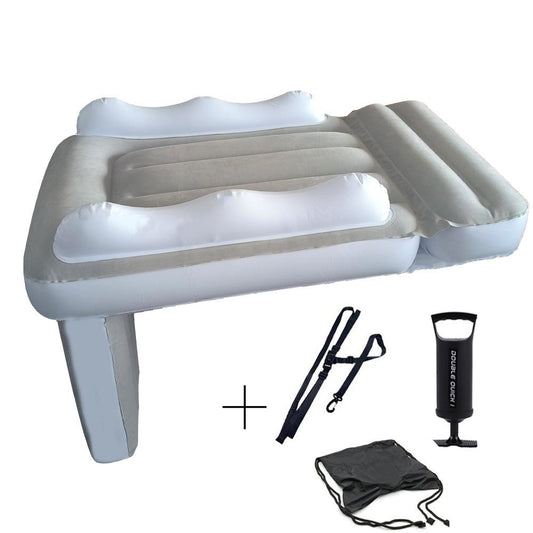 Inflatable Kids Travel Bed Baby Travel Airplane Bed Kids Car Bed Baby Air Mattress Lightweight Airplane Seat