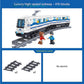 476pcs Technical Railway Transportation Track Train Building Blocks CITY MOC Subway Rail Model Bricks Children Toys