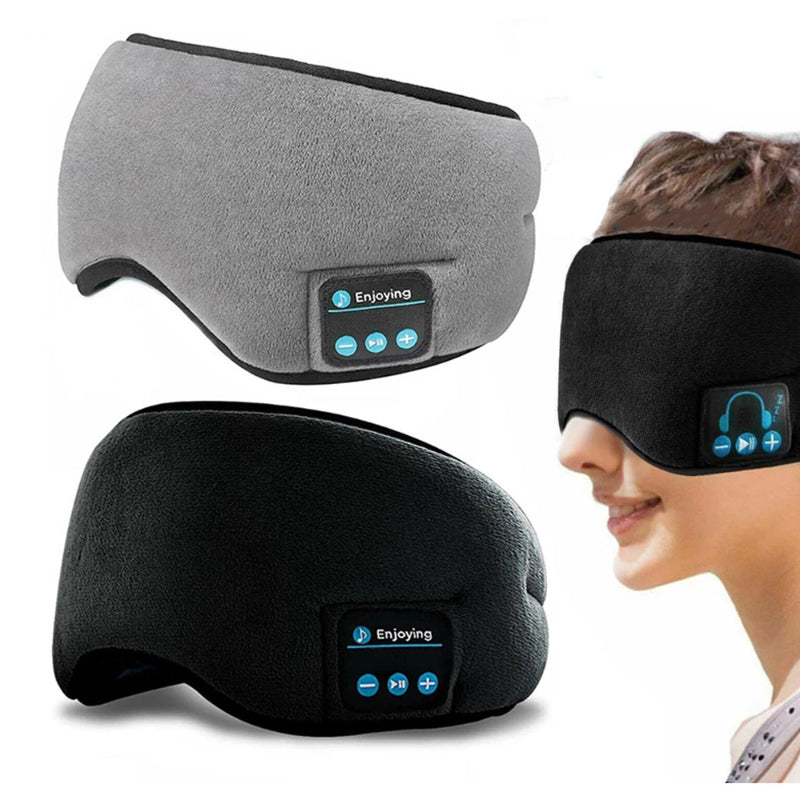 Bluetooth 5.0 Sleep Eye Mask Intelligent Unlimited Music Wireless Stereo Soft Mask Sleeping Eye Mask