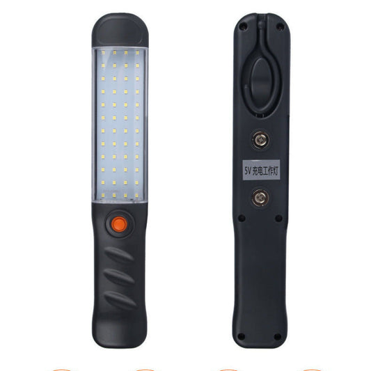 LED Work Light USB Rechargeable Multi Function Work Light LED Camping Torch Flashlight Handheld Auto Repair Car Work Light with Magnet Super Bright Light Cmaintenance Lamp