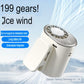 2026 Ice Cooling High Speed Clip Fan Portable Umbrella Fan Strong Wind Used for Outdoor Travel Portable