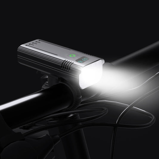4800 Lumens Bike Light USB Rechargeable 10000mAh Waterproof Cycling Headlight 8T6 LED Super Bright Flashlight Front Lights Aluminum Shell Bicycle Light