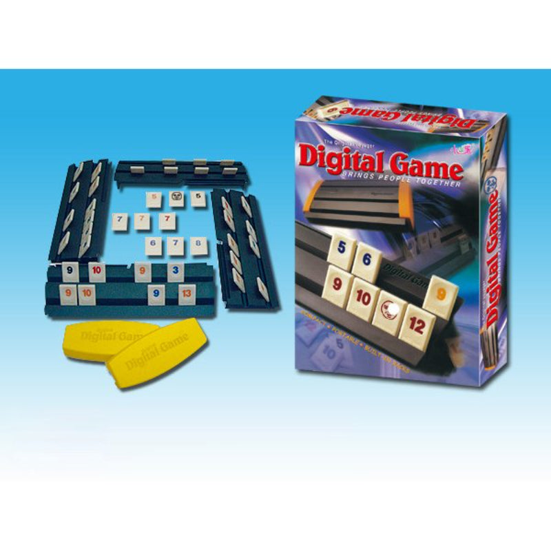 Rummikub Rummy Digital Card Board Game Puzzle Family Party Parent-child Education Boy Girl Toy Gift(Digital)