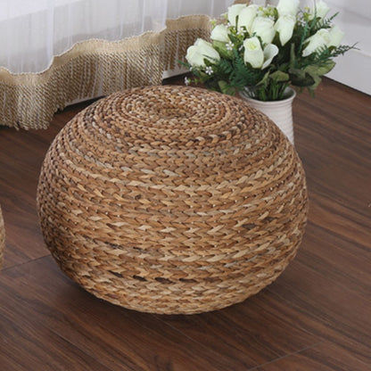 Straw Stool Low Stool Woven Round Stool Rattan Stool Hotel Fashion Creative Shoe Rack Stool Leisure Chair stool chair foot stool rattan chair