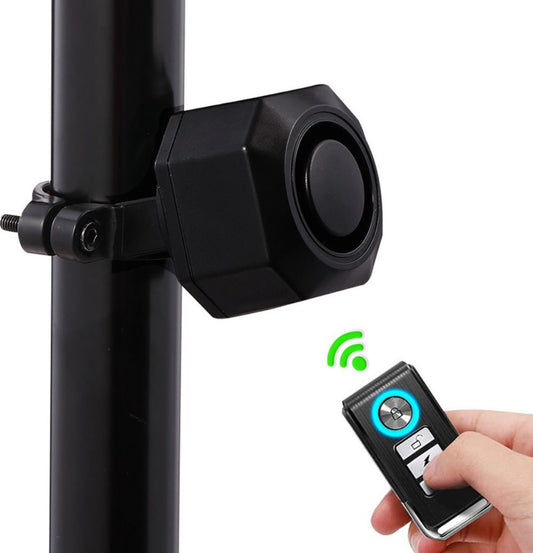 Rechargeable Bike Security Alarm Anti-Theft with Remote 110dB Loud Wireless Vibration Motion Sensor Vehicle Security