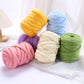 500g Cotton Yarn Super Thick Chunky Tube DIY Bag Bulky Knitting Blanket Hand Knitting Velvet Chunky Yarn Projects Gifts