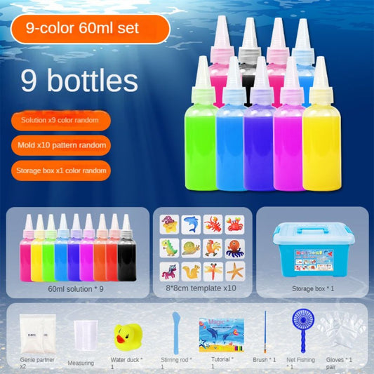 Magic Water Elf Set DIY Slime Toys for Kids Girls Handmade Water Baby Suit Educational Toys for Boys Art