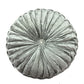 Round Pumpkin Throw Pillow Velvet Pleated Couch Cushion Floor Pillow for Sofa Chair Bed Car Home Decoration Soft Comfort