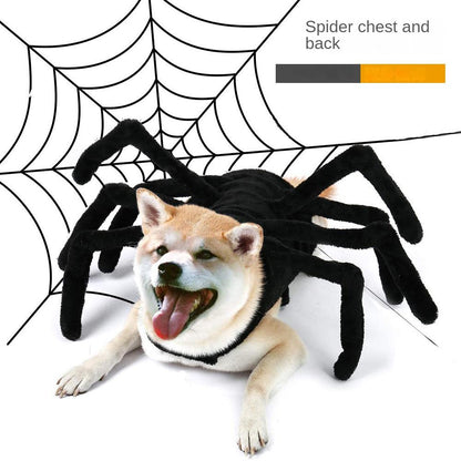 Dog Cat Halloween Costumes Party Spider Pet Cosplay Clothes Dress Up Apparel Accessories For Medium Small Dogs Cat Puppy