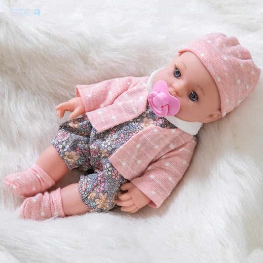 Reborn Baby Doll Birthday Gift For Girls Realistic Lifelike Children Dress Up Simulation Baby Doll Toy