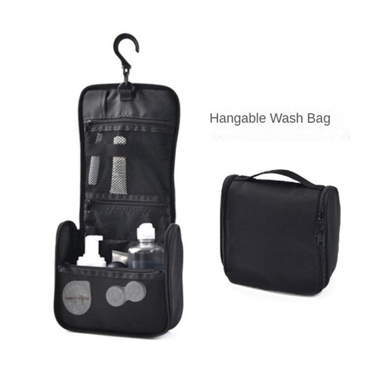 Japanese Style/Simple Clamshell Toiletry Bag/24H Fast Shipping/Travel Business Trip Cosmetic Bag/Portable Travel Storage