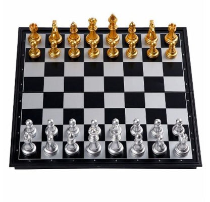 Folding International Magnetic Chess Set Pieces Set Board Game Funny Game Chessmen Collection Portable Board travel games