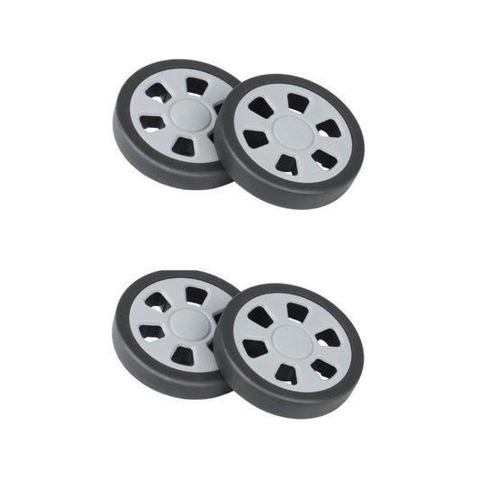 4X Luggage Accessories Wheels Aircraft Suitcase Pulley Rollers Mute Wheel Wear-Resistant Parts Repair 60X12mm