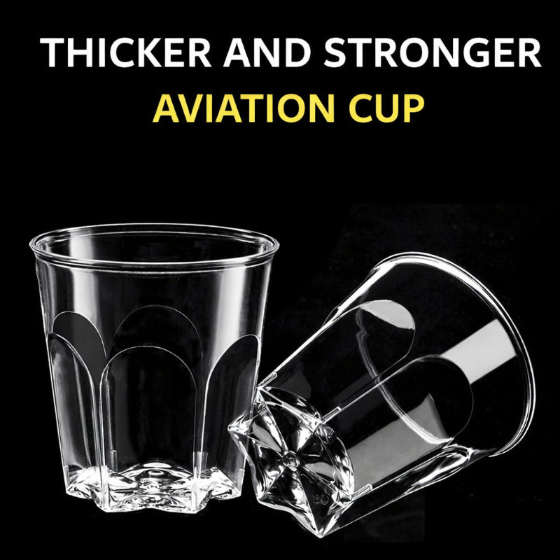 100PCS Thickened Disposable Plastic Cups Large Clear Party Drinking Cups Heavy Duty for Events, Weddings, Birthdays, Picnic, Catering Supplies