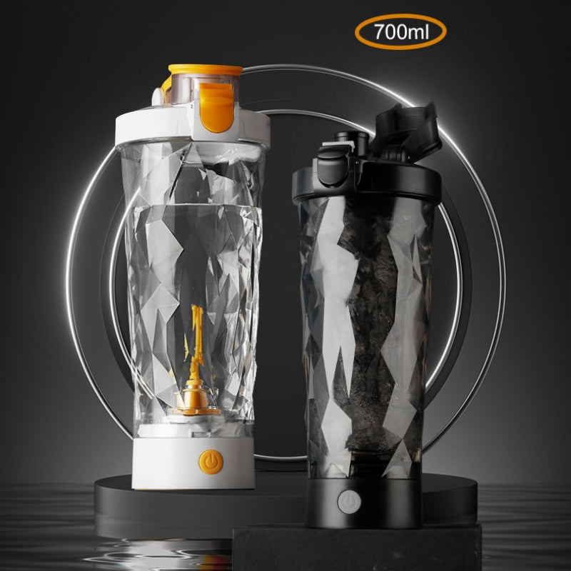 700ml Electric Protein Shaker Bottle Auto Mixing Cup Portable USB Rechargeable Coffee & Supplement Mixer