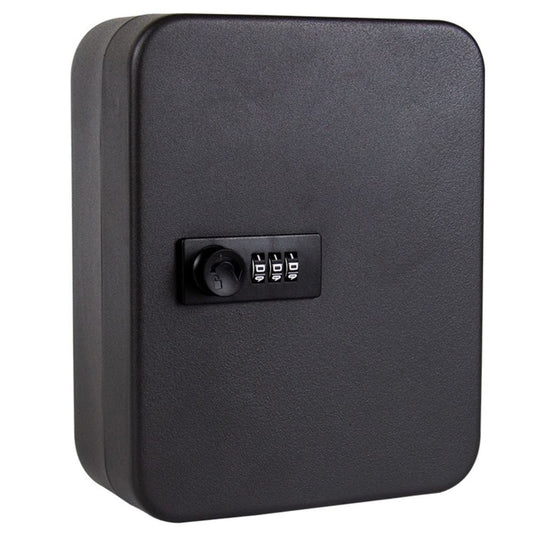 48 slots key box dial pin safe security locker wall mount steel metal holder locker office secure and simple