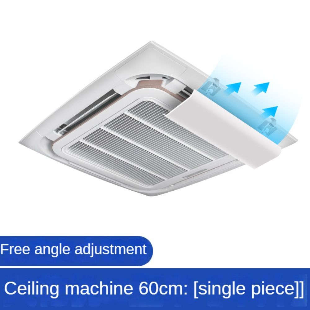 Central air conditioner wind baffle ceiling unit deflector to prevent direct blowing of cold and warm 60cm White