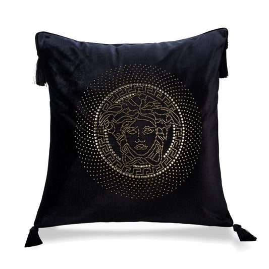 Luxury Pillowcase Sofa Pillow Venus Avatar Rhinestone Decorate High-precision Cushion Hotel Lumbar Pillow Christmas Gift