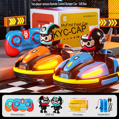 Remote Control Bumper Car Set for Kids - Go Kart Style, Ejection Feature, Fun Toy for Boys Children Toy
