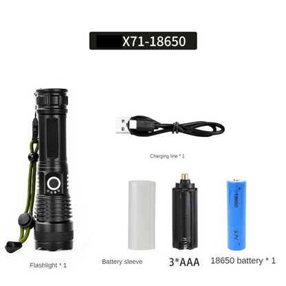 xhp50 most powerful flashlight usb Zoom led light torchlight Hunting Lamp for Camping waterproof and suitable for work