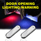Car Led Multifunctional Welcome Light Magnetic USB Charging Auto Infrared Open Door Safe Anti-collision Warning Signal Lamp