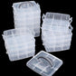 PP Material Plastic Transparent Compartment Storage Box For DIY Jewelry Making Bracelet Ring DIY Charm Accessories