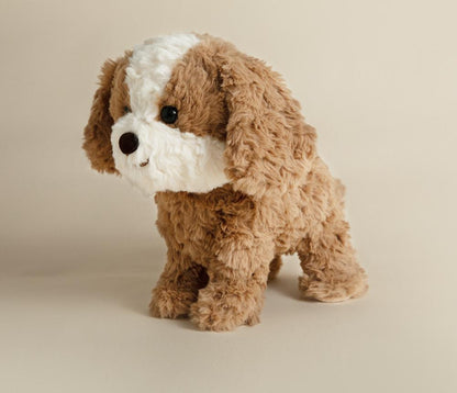 Interactive AI Beagle Robotic Plush Dog - Electric Moving & Talking Emotional Companion Toy, Birthday Gift for Kids