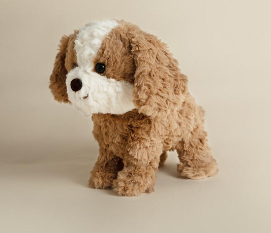 Interactive AI Beagle Robotic Plush Dog - Electric Moving & Talking Emotional Companion Toy, Birthday Gift for Kids