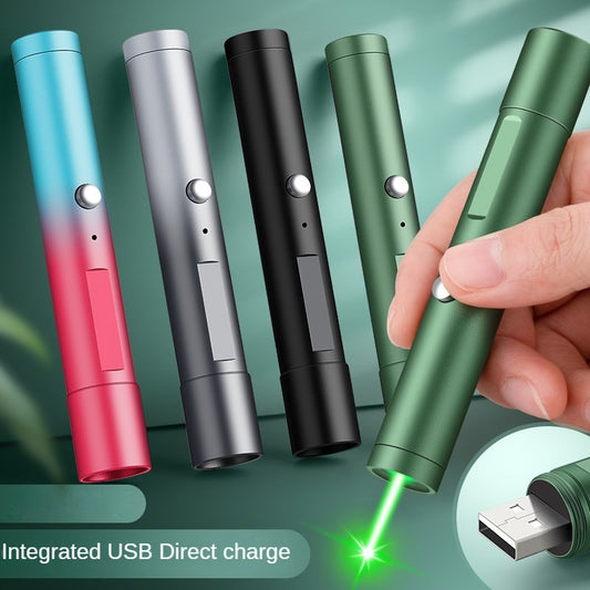 Laser Pen Sales Department Site Lettering Laser Light Ultra-far Green Rechargeable Sand Table Green High-power Star Pen