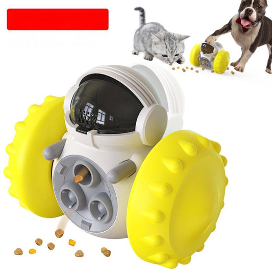 Dog Puzzle Toys Pet Food Interactive Tumbler Slow Feeder Funny Toy Food Treat Dispenser for Pet Dogs Cats Training