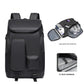 Travel Backpack Men 17.3-inch Laptop Backpack Multifunctional Fitness Sports Backpack Badminton Racket Bag Waterproof Large-Capacity College Student School Bag with Shoe Warehouse