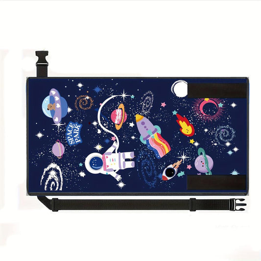 Kids Airplane Footrest Portable Kids Airplane Seat Extender Colorful Airplane Foot Hammock For Baby And Toddler