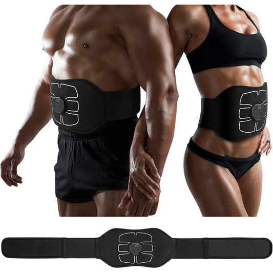 Men and Women Body Fitness EMS Chargeable Waist Trainer ABS Muscle Stimulator Weight Loss Abdominal Training Shapewear