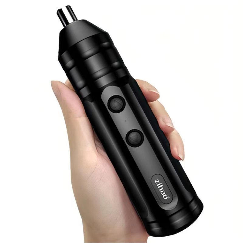 3.7V Mini Electrical Screwdriver Set Smart Cordless Electric Screwdrivers USB Rechargeable Handle with 2 Bit Set