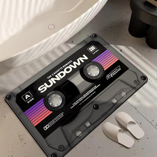 Diatom Mud Retro Carpet Absorbent Non - Slip Door Mat Entrance Rug Dirt-Resistant Floor Mat Absorbent