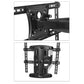 Universal Wall Mounted TV Bracket 32-85 Inch 6 Arms Full Motion Swivel TV Wall Mount Bracket LED Screen Monitor Hanging TV Stand Rotating Telescopic LCD TV Hanger Bracket