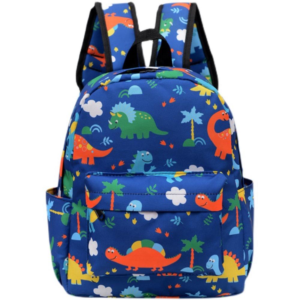 Cartoon Cute Children Backpack 2022 Korean Version Little Dinosaur Kindergarten Schoolbag Simple Girl Baby Small