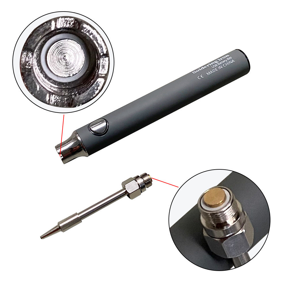 5V Micro Soldering Iron USB Battery Wireless Soldering Iron Portable Electric Welding Machine Solder Portable Pen Tool