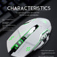 2.4GHz Wireless Gaming Mouse Optical Rechargeable Gaming Mice Silent LED Backlit Ergonomics E-Sport Wireless Mouse