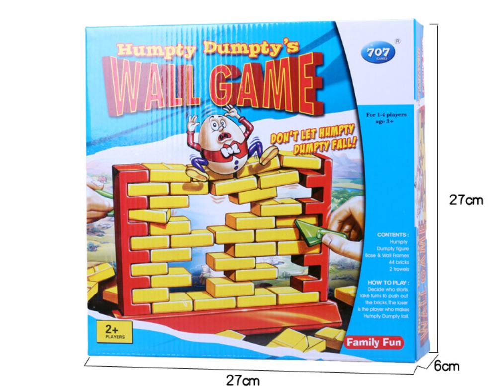 Humpty Dumpty Wall Game, 3D Parent-Child Family Game, Ideal for Birthday Gifts Party Games