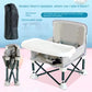 Foldable Portable Lightweight Kid Dining Chair Multi-functional Baby Booster Seat Portable Mini Baby Chair