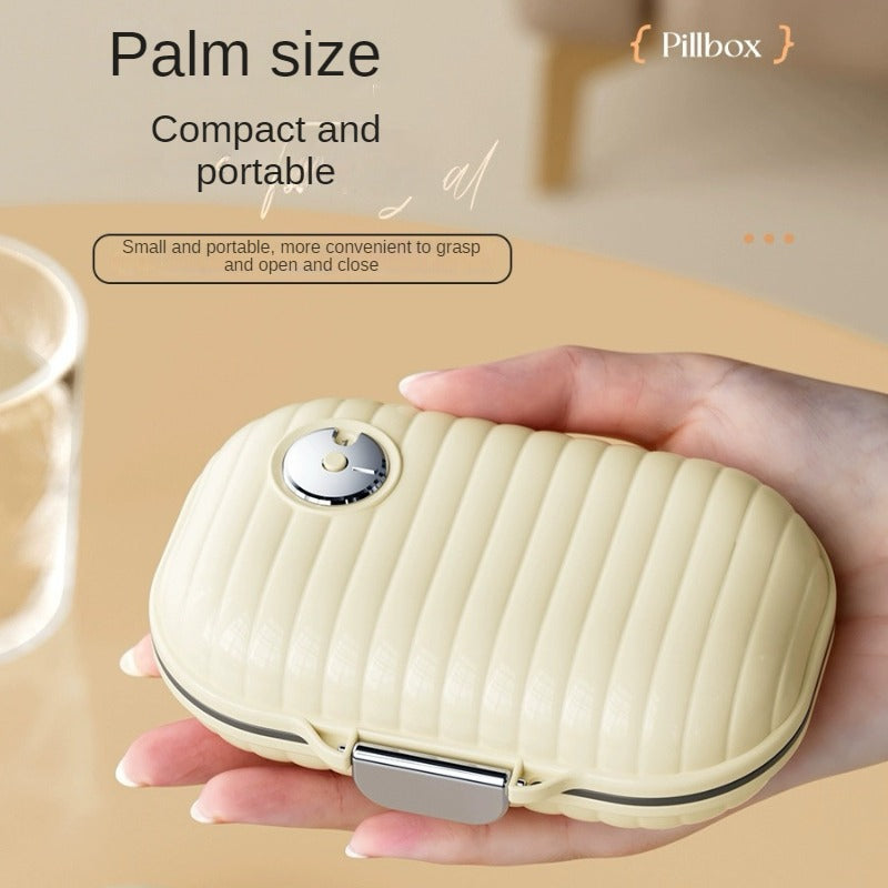 Portable Pill Box Three Meals A Day Carry Small Medicine Box 7-day Sub-pack Medicine Dispenser Waterproof Moisture-proof Medicine Sub-packaging Box