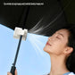 2026 Ice Cooling High Speed Clip Fan Portable Umbrella Fan Strong Wind Used for Outdoor Travel Portable