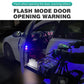 Car Led Multifunctional Welcome Light Magnetic USB Charging Auto Infrared Open Door Safe Anti-collision Warning Signal Lamp