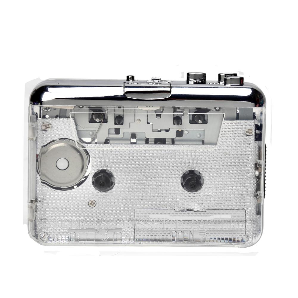 Portable Cassette to MP3 Player Mini USB Tape Player MP3 Converter CD Cassette Capture Audio Music Player for PC