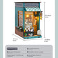 DIY 3D Book Nook Miniature Craft Kits Book Nook Kit with Sensor Led Light Gift Ideas 3D Puzzle Toys DIY Miniature House