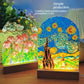 DIY Painting Handmade Painting Decorative Light Painting Glass Painting Diy Gift For Home And Office