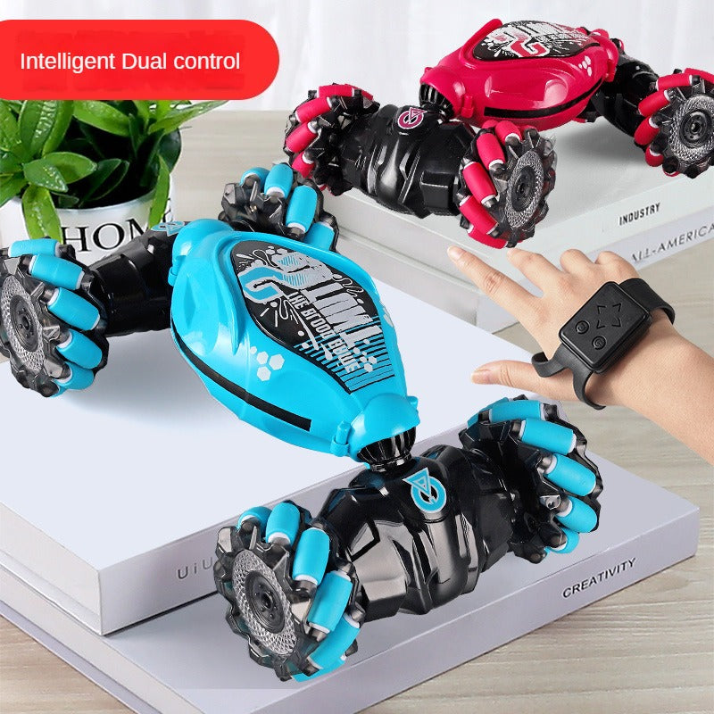 RC Remote Control Toy Deformation Car Feel Lateral Drift Stunt Off-Road Vehicle Gesture Watch Multi-Terrain Car