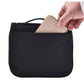 Japanese Style/Simple Clamshell Toiletry Bag/24H Fast Shipping/Travel Business Trip Cosmetic Bag/Portable Travel Storage